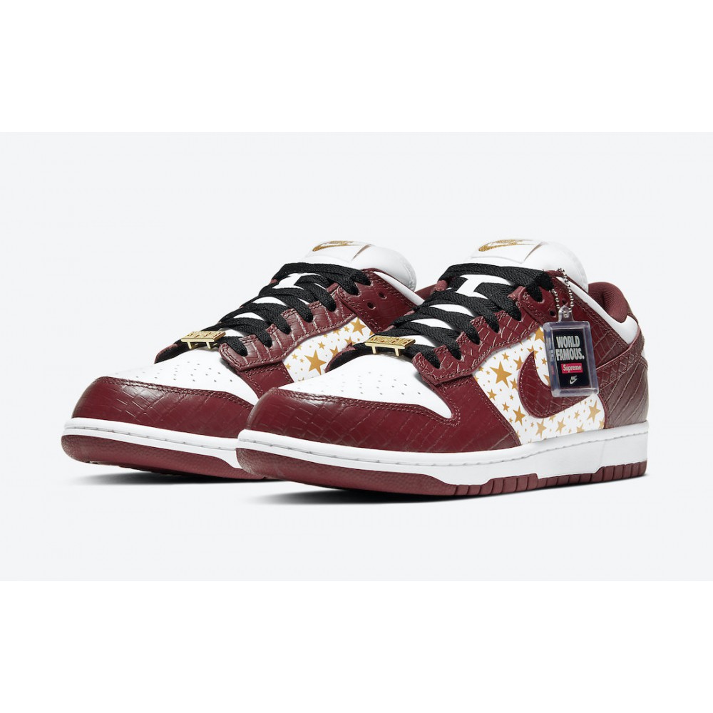 Nike Dunk SB Low Supreme Stars Barkroot Brown DH3228-103